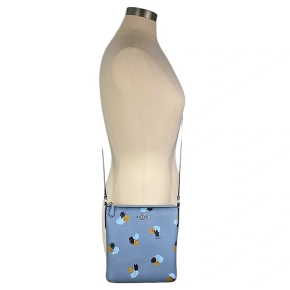 Coach GUC Cornflower Field Flora Floral Print Crossbody Bag - Picture 3 of 17